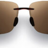 Maui Jim Breakwall Polarized Sunglasses, Rootbeer Frames, 63mm