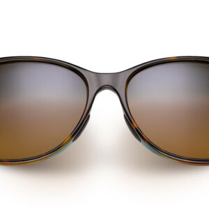 Maui Jim Ocean Polarized Sunglasses, Tortoise w/ Peacock Frames, 57mm