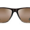 Maui Jim Onshore Polarized Sunglasses, Chocolate Fade Frames, 58mm