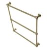 Maximilien Collection DTC323019BB 30-Inch Wall Mount Towel Rack in Brushed Brass