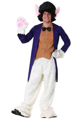 Men's Plus Size White Rabbit Costume Men's Plus Size White Rabbit Costume