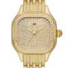 Michele Meggie 18K Gold-Plated Diamond Stainless Steel Watch, 29mm