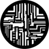 Microchip - Stock Gobo for Gobo Light Projectors - Choose your size!