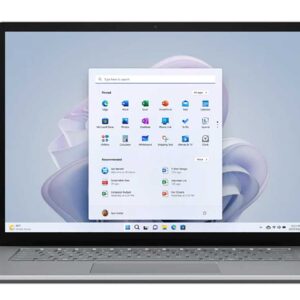 Microsoft Surface Laptop 5 15" Platinum Metal Laptop Intel i7-1255U 16GB RAM 512GB SSD, Intel Iris Xe Graphics