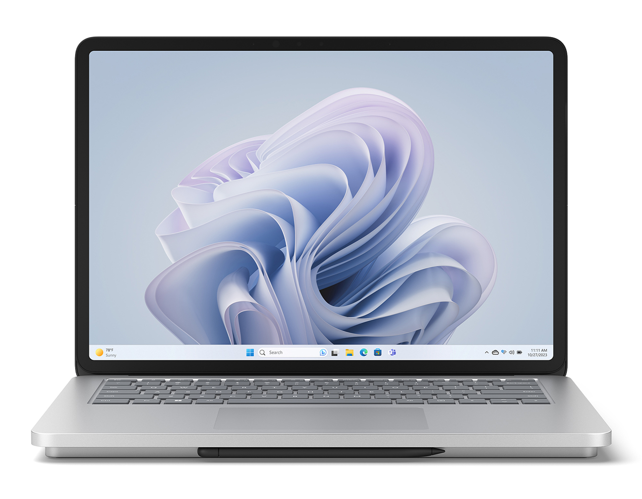 Microsoft Surface Laptop Studio 2 14.4" Touchscreen Laptop Intel i7-13700H 32GB RAM 1TB SSD, NVIDIA GeForce RTX 4050 Graphics in Platinum Microsoft Surface Laptop Studio 2 14.4" Touchscreen Laptop Intel i7-13700H 32GB RAM 1TB SSD, NVIDIA GeForce RTX 4050 Graphics in Platinum