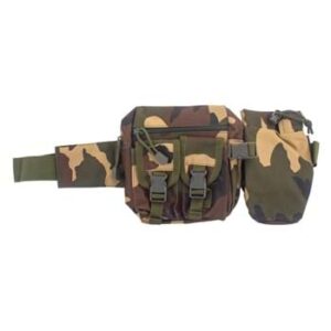 Military Camo Bag and Belt