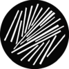 Misdirection - Stock Gobo for Gobo Light Projectors - Choose your size!