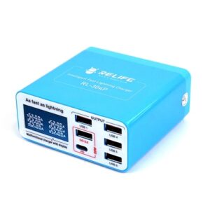 Multi-Ports Intelligent USB Quick Recharger with LCD Display