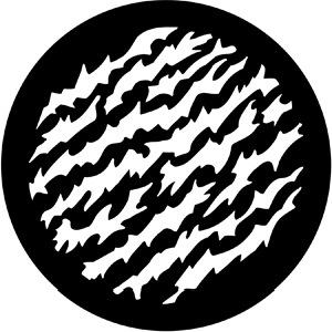 Munn Slash - Stock Gobo for Gobo Light Projectors - Choose your size!