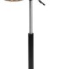 NAN-JN-2792-RU-GG Walnut Sit-Stand Mobile