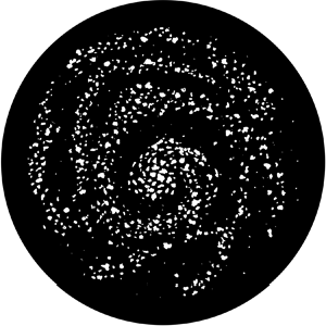 Nebula - Stock Gobo for Gobo Light Projectors - Choose your size!