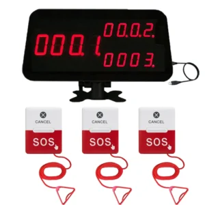 New Design Hospital Nursing System Bathroom Toilet Medical Patient Emergency SOS Call Button With Software Display