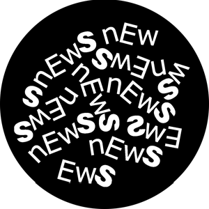 News Breakup - Stock Gobo for Gobo Light Projectors - Choose your size!