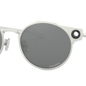 Oakley Deadbolt Prizm Black Sunglasses, Satin Chrome Frames, 50mm