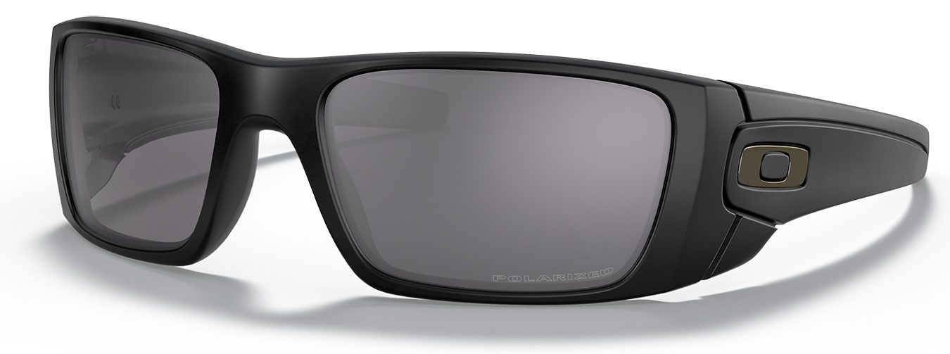 Oakley Fuel Cell Matte Black Polarized Sunglasses, Grey Lenses, 60mm Oakley Fuel Cell Matte Black Polarized Sunglasses, Grey Lenses, 60mm