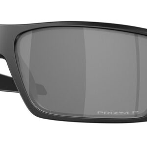 Oakley Heliostat Polarized Sunglasses 61mm with Matte Frame and Prizm Black Lenses