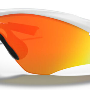 Oakley M2 Frame Polished White XL Sunglasses Fire Iridium Lenses, 45mm