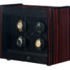 Orbita Avanti Four Macassar And Carbon Fiber Rotorwind Watch Winder