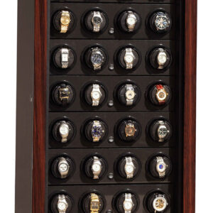 Orbita Avanti Thirty Six Macassar And Carbon Fiber Rotorwind Watch Winder