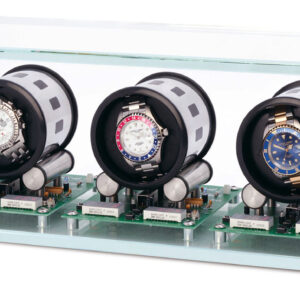 Orbita Tourbillon Three Crystal Glass Watch Winder