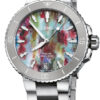 Oris Aquis Date 37mm Watch with Multi Color Dial and Stainless Steel Bracelet