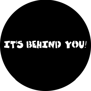Panto Words 1 - Stock Gobo for Gobo Light Projectors - Choose your size!