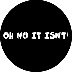 Panto Words 2 - Stock Gobo for Gobo Light Projectors - Choose your size!