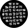 Parquet Scribbles - Stock Gobo for Gobo Light Projectors - Choose your size!
