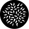 Pear Drops - Stock Gobo for Gobo Light Projectors - Choose your size!