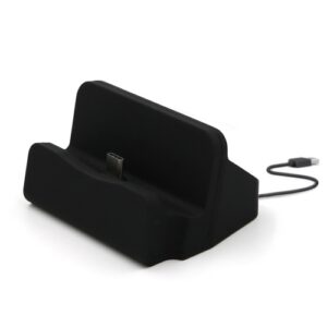 Phone Dock Charging Stand Base Cradle USB Cable Holder
