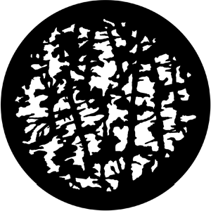 Pine Branches 2 - Stock Gobo for Gobo Light Projectors - Choose your size!