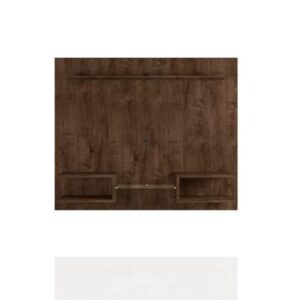 Plaza Collection 224BMC9 Floating Entertainment Center with 6 Fixed Shelves Modern Style and Medium Density Particleboard (MDP) Frame in Matte