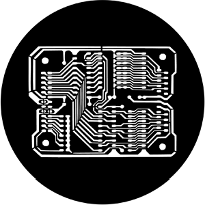 Printed Circuit - Stock Gobo for Gobo Light Projectors - Choose your size!