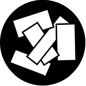Quadrangles - Stock Gobo for Gobo Light Projectors - Choose your size!