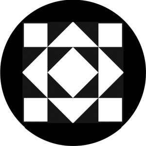Quilt Patch - Stock Gobo for Gobo Light Projectors - Choose your size!