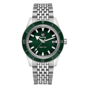 Rado Captain Cook Automatic Green Dial Stainless Steel Watch, 42mm
