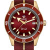 Rado Captain Cook Automatic Red Dial NATO Strap Watch, 42mm