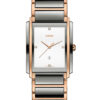 Rado Integral Diamonds White Dial Two-Tone High-Tech Ceramic Bracelet Watch, 31mm