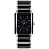 Rado Integral Quartz Black Dial Two-Tone Ceramic Watch, 31mm