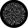 Random Diamond Plate - Stock Gobo for Gobo Light Projectors - Choose your size!