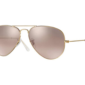 Ray-Ban Aviator Gold Sunglasses, 62mm