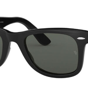 Ray-Ban Black Polarized Sunglasses, 50mm
