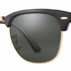 Ray-Ban Clubmaster Classic Polarized Green Sunglasses, 49mm