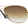 Ray-Ban Cockpit Arista Sunglasses, Light Brown Gradient Lenses, 56mm