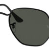Ray-Ban Hexagonal Polarized Sunglasses, Green Lenses, 54mm