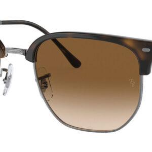 Ray-Ban New Clubmaster Sunglasses 53mm with Havana Frame and Brown Gradient Lenses