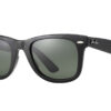 Ray-Ban Original Wayfarer Classic Black And Green Sunglasses, 54mm