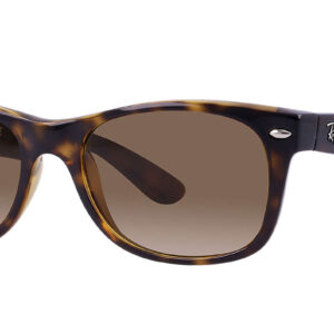 Ray-Ban RB2132 New Wayfarer Classic Matte Havana Sunglasses, 55mm