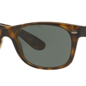 Ray-Ban RB2132 New Wayfarer Classic Tortoise Sunglasses, 52mm