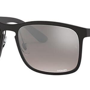 Ray-Ban RB4264 Chromance Polarized Silver Mirror Gradient Sunglasses, 58mm